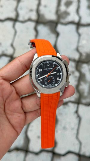 Patek Philippe Aquanaut Orange Silicone Watch