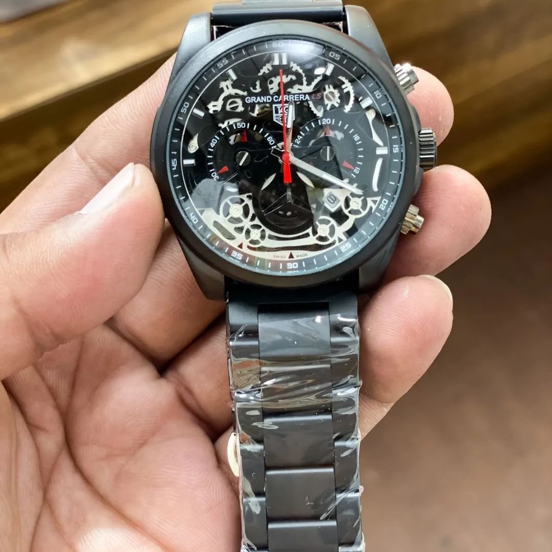 Tag Heuer Grand Carrera Full Black Automatic Men's Watch