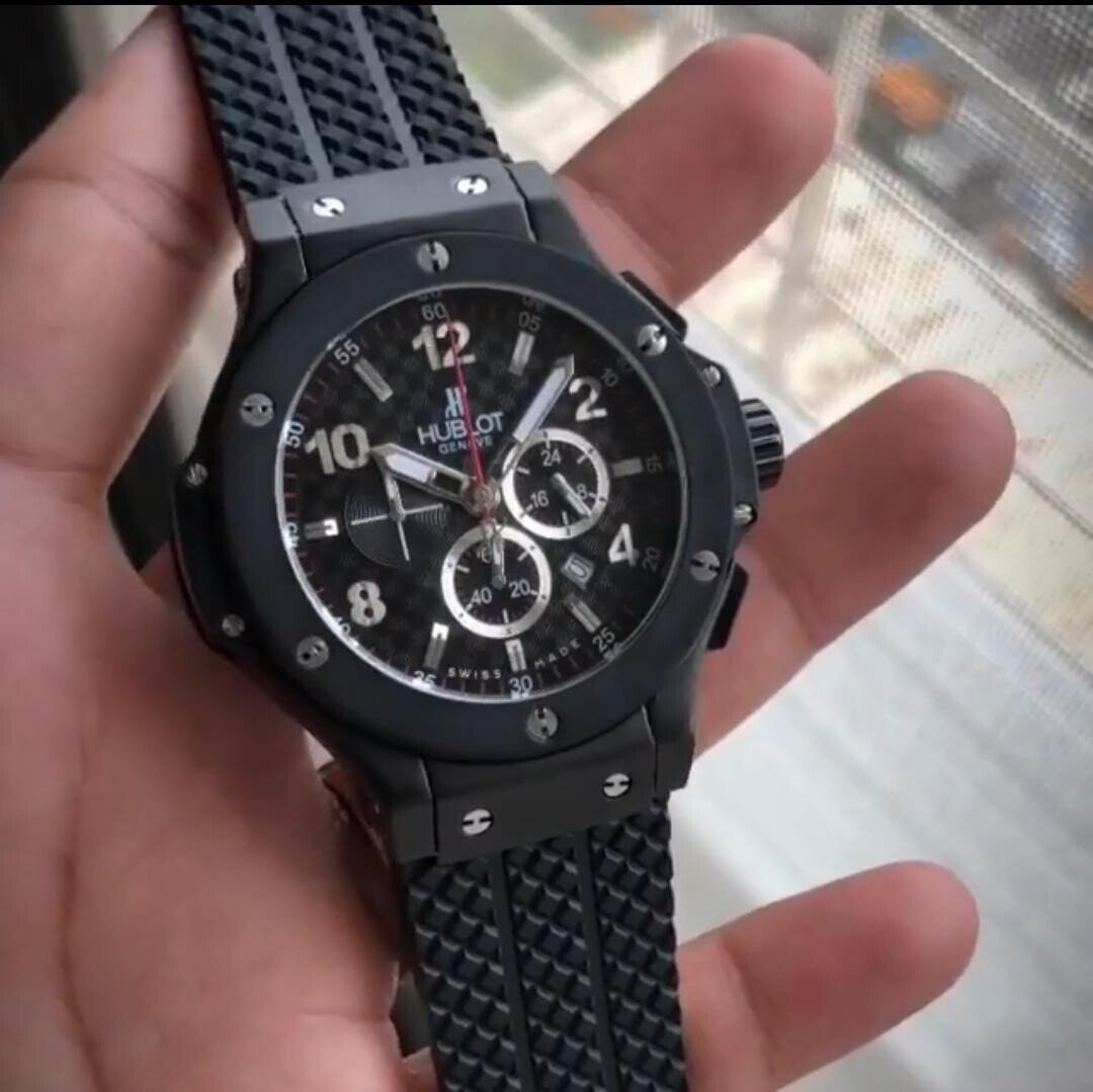 Hublot Premium Full Black Men's Watch