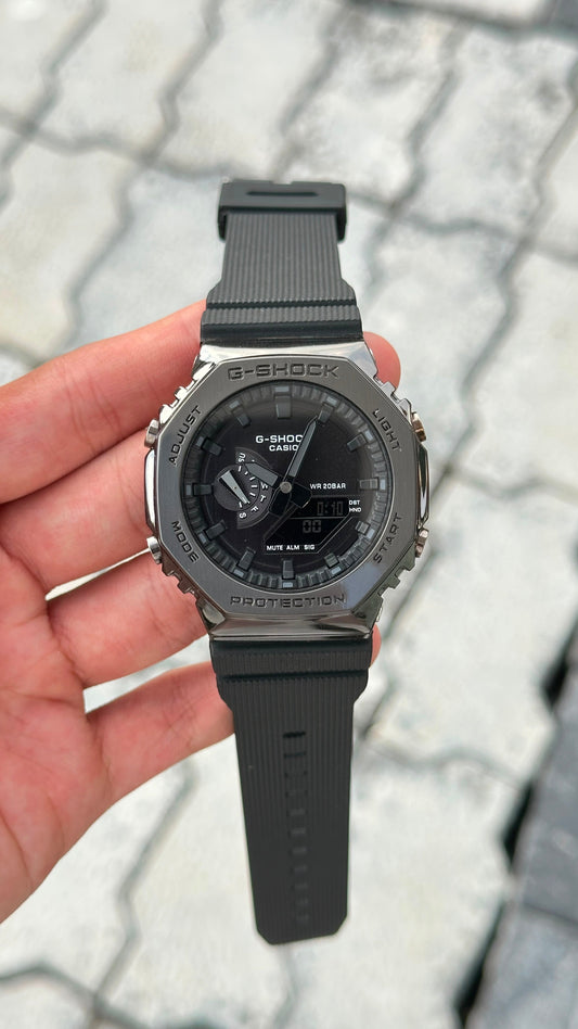 G-Shock Black Dial Black Bezel Black Strap Watch
