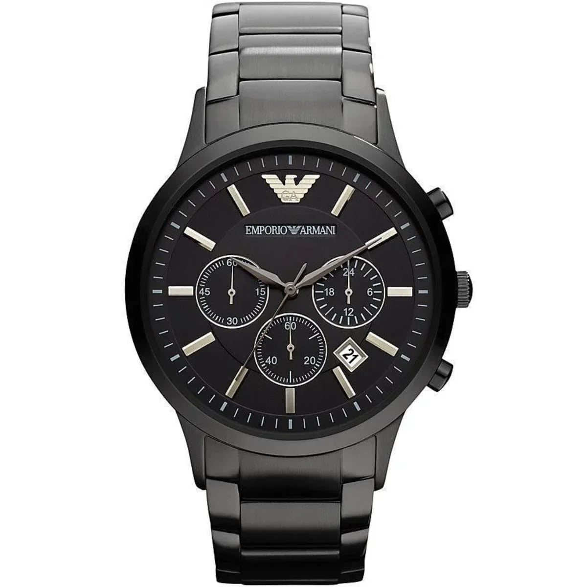 Classic Armani Round Dial Quartz Analog Men’s Watch